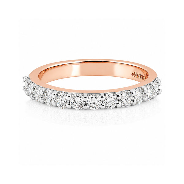14K/18K Lab Grown Diamond Round Halo Ring (0.25 ct tw) - BIS Hallmarked Gold