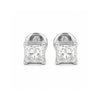 14K/18K Lab-Grown Diamond Solitaire Round Stud Earrings
