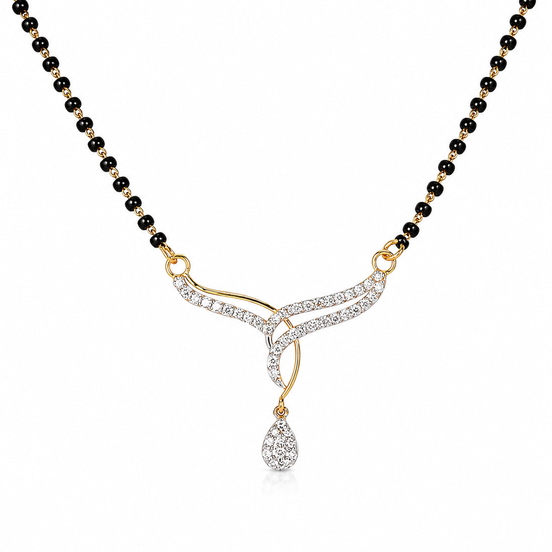18K Lab Grown Diamond Halo Cluster Pendant Necklace
