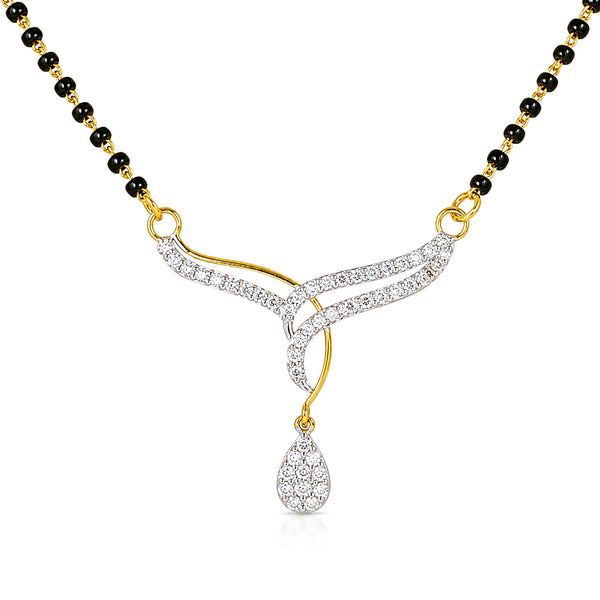 18K Lab Grown Diamond Halo Cluster Pendant Necklace