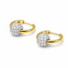 14K/18K Lab-Grown Diamond Round Drop Earrings