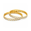 18K Lab Grown Diamond Tennis Bracelet – Round Cut, 2.72ct, BIS Hallmark Gold