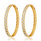 18K Lab Grown Diamond Tennis Bracelet – Round Cut, 2.72ct, BIS Hallmark Gold