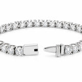 14K/18K Lab Grown Diamond Tennis Bracelet – Round Cut, 5.85ct, BIS Hallmark Gold