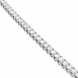 14K/18K Lab Grown Diamond Tennis Bracelet – Round Cut, 5.85ct, BIS Hallmark Gold