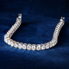 14K/18K Lab Grown Diamond Tennis Bracelet – Round Cut, 5.85ct, BIS Hallmark Gold
