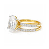14K Lab Grown Diamond Round Pave Cluster Ring | IGI Certified