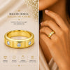 14K Lab Grown Diamond Round Three-Stone Ring | IGI Certified