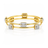 14K/18K Lab Grown Diamond Tennis Bracelet – Round Cut, 1.87ct, BIS Hallmark Gold