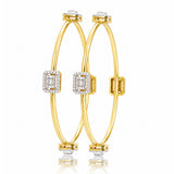 14K/18K Lab Grown Diamond Tennis Bracelet – Round Cut, 1.87ct, BIS Hallmark Gold