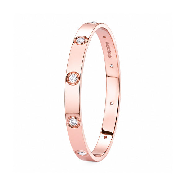 18K Lab Grown Diamond Tennis Bracelet – Round Cut, 1.49ct, BIS Hallmark Gold