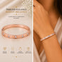 18K Lab Grown Diamond Tennis Bracelet – Round Cut, 1.49 Ct tw, VVS/E, IGI Certified, BIS Hallmark Gold