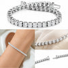18K Lab Grown Diamond Tennis Bracelet – Round Cut, 5.4ct, BIS Hallmark Gold