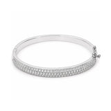 18K Lab Grown Diamond Tennis Bracelet – Round Cut, 3.26ct, BIS Hallmark Gold