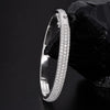 18K Lab Grown Diamond Tennis Bracelet – Round Cut, 3.26ct, BIS Hallmark Gold