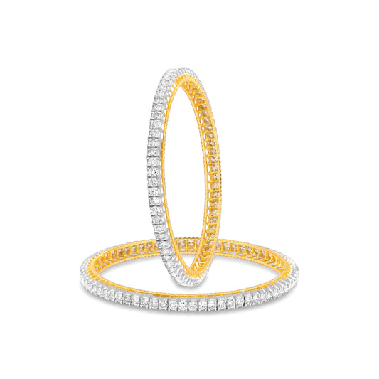 14K/18K Lab Grown Diamond Tennis Bracelet – Round Cut, 13.86ct, BIS Hallmark Gold