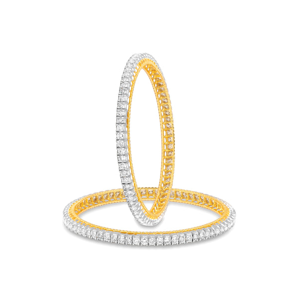 14K/18K Lab Grown Diamond Tennis Bracelet – Round Cut, 13.86ct, BIS Hallmark Gold