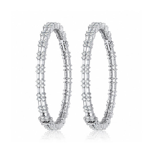 14K/18K Lab Grown Diamond Tennis Bracelet – Round Cut, 7ct, BIS Hallmark Gold