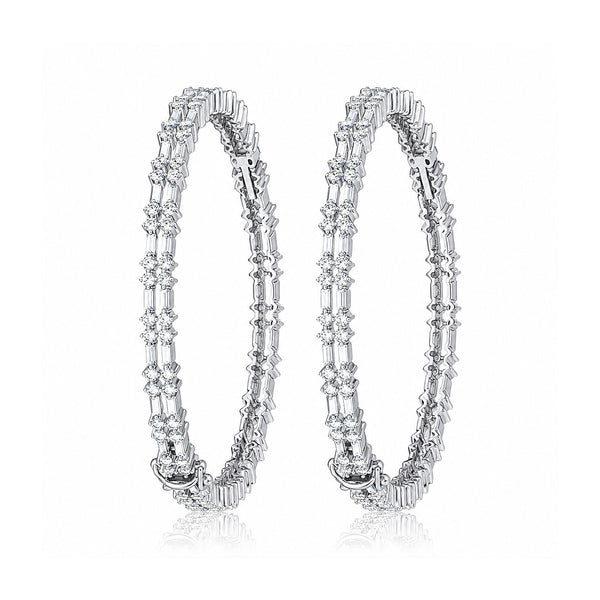 14K/18K Lab Grown Diamond Tennis Bracelet – Round Cut, 7ct, BIS Hallmark Gold