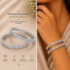 14K/18K Lab Grown Diamond Tennis Bracelet – Round Cut, 7ct, BIS Hallmark Gold