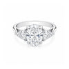 18K Lab Grown Diamond Oval Halo Ring (0.67 ct tw) - BIS Hallmarked Gold