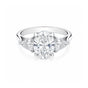 18K Lab Grown Diamond Oval Halo Ring (0.67 ct tw) - BIS Hallmarked Gold