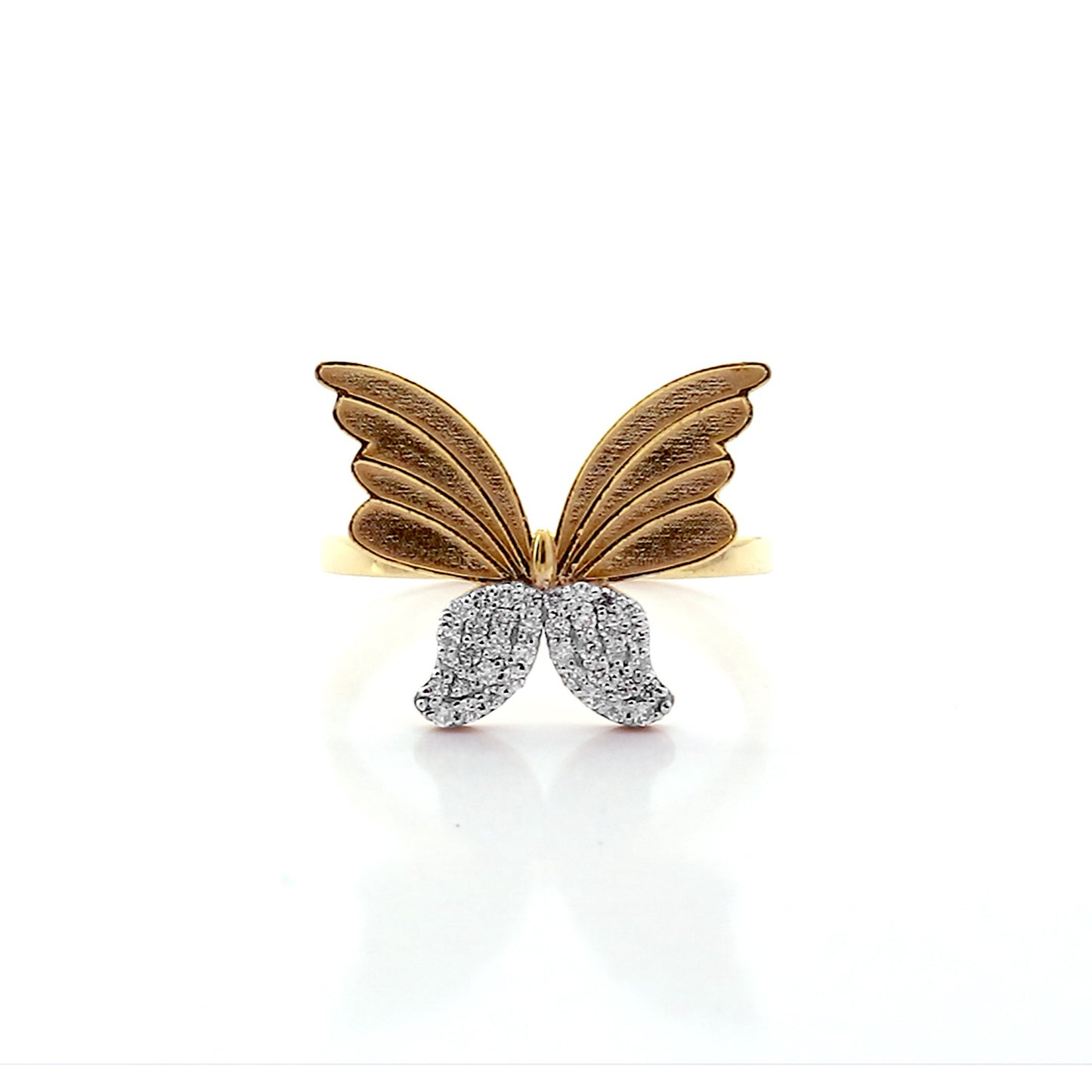 14K Lab Grown Diamond Round Pave Cluster Ring | IGI Certified