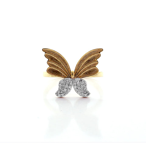 14K Lab Grown Diamond Round Pave Cluster Ring | IGI Certified