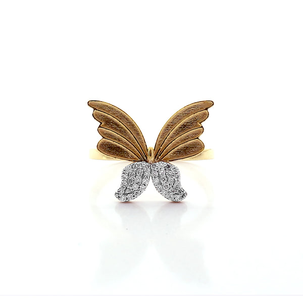 14K Lab Grown Diamond Round Pave Cluster Ring | IGI Certified