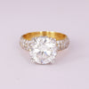 14K Lab Grown Diamond Round Solitaire Ring | IGI Certified