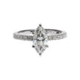 18K Lab Grown Diamond Emerald-Cut Solitaire Ring for Women, 1.25 Ct, VVS/E, IGI Certified