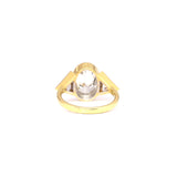 14K Lab Grown Diamond Oval Three-Stone Ring | IGI Certified