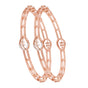 18K Lab Grown Diamond Tennis Bracelet – Round Cut, 0.88ct, BIS Hallmark Gold