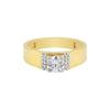 14K/18K Lab Grown Diamond Round Cut Ring for Women