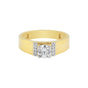 14K/18K Lab Grown Diamond Round Cut Ring for Women
