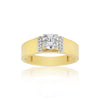14K/18K Lab Grown Diamond Round Cut Ring for Women