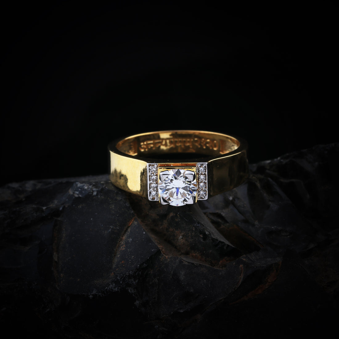 14K/18K Lab Grown Diamond Round Cut Ring for Women