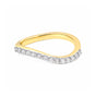 18K Lab Grown Diamond Round Halo Ring (0.18 ct tw) - BIS Hallmarked Gold