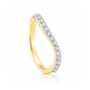 18K Lab Grown Diamond Round Halo Ring (0.18 ct tw) - BIS Hallmarked Gold