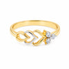 14K/18K Lab Grown Diamond Round Halo Ring (0.18 ct tw) - BIS Hallmarked Gold