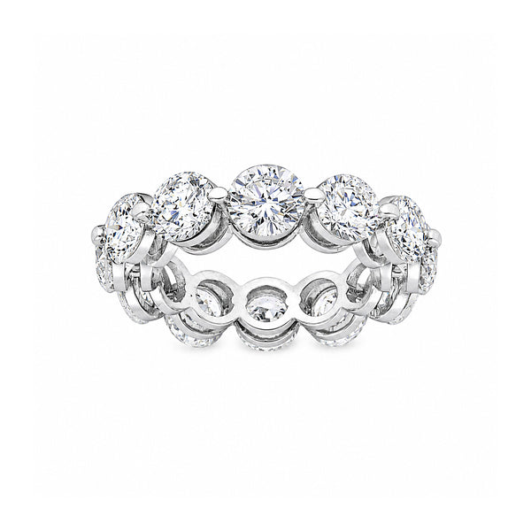 18K Lab Grown Diamond Round Halo Ring (3.12 ct tw) - BIS Hallmarked Gold