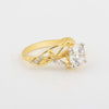 14K/18K Lab Grown Diamond Round Halo Ring (0.19 ct tw) - BIS Hallmarked Gold