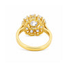14K/18K Lab Grown Diamond Round Halo Ring (0.34 ct tw) - BIS Hallmarked Gold