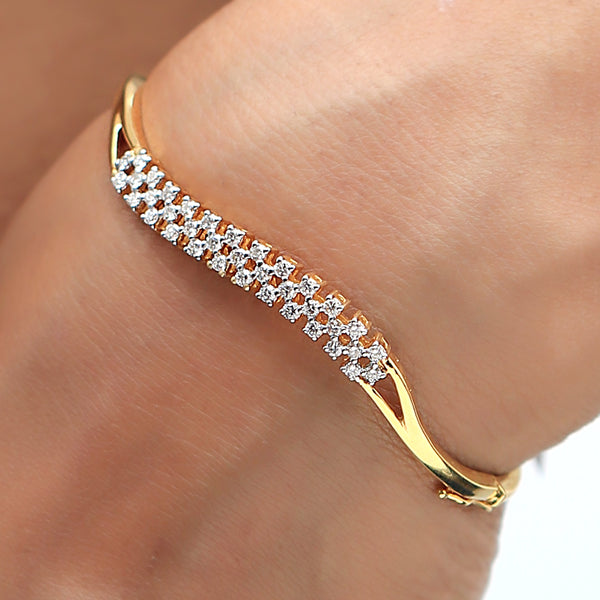 0.88ct Natural Diamond Bangle