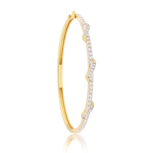 0.99ct Natural Diamond Tennis Bracelet