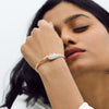 0.91 Ct Natural Diamond Bracelet H-I Color VS Clarity Solid Gold Fine Jewellery