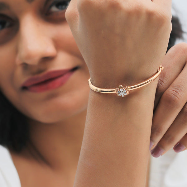 0.22ct Natural Diamond Bracelet | 18K Solid Gold | IGI Certified