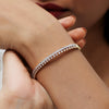 1.18ct Natural Diamond Tennis Bracelet | 18K Solid Gold | IGI Certified