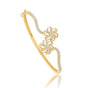 0.85ct Natural Diamond Bangle | 18K Yellow Gold | IGI Certified