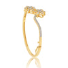 0.85ct Natural Diamond Bangle | 18K Yellow Gold | IGI Certified